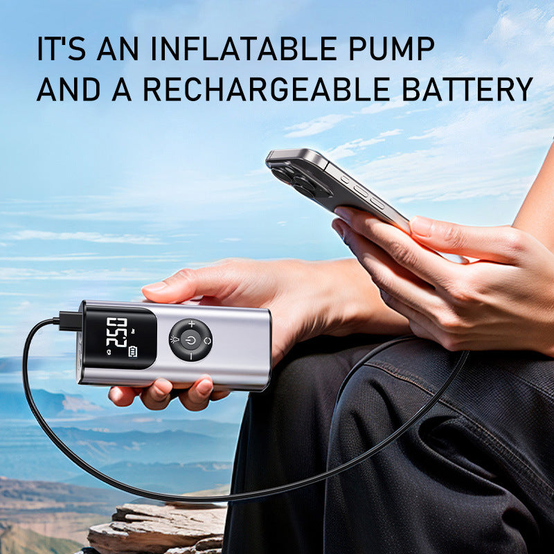 Car Portable Wireless Tire Inflator Air Pump