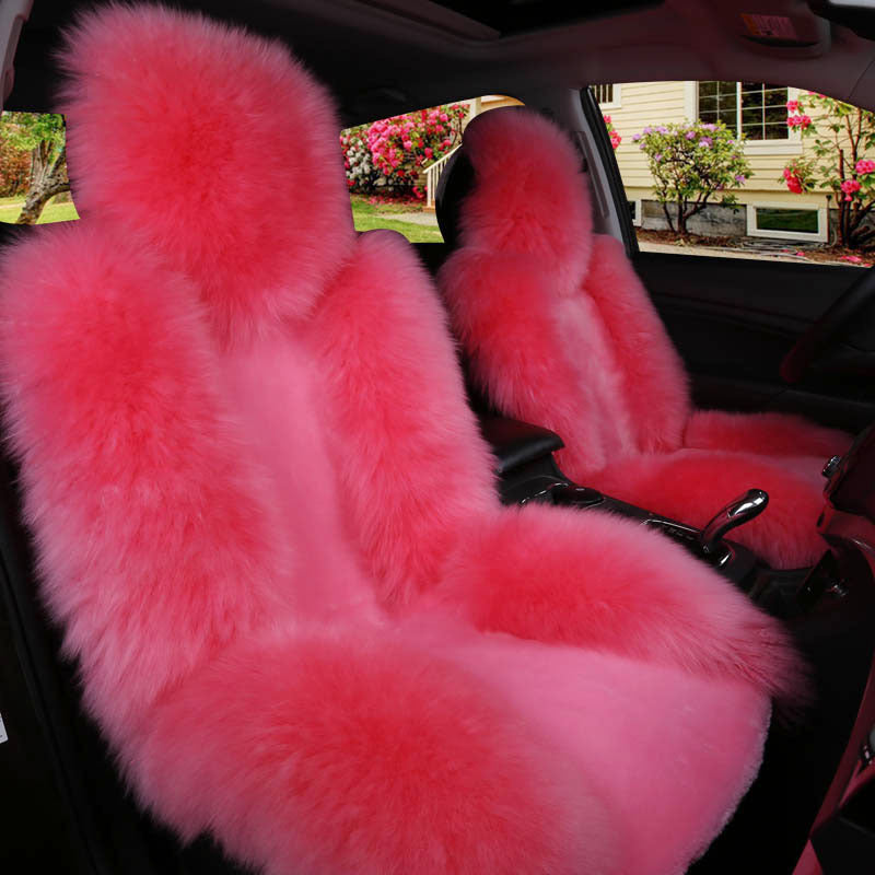 Winter Car Seat Cushion Soft Warm Comfortable Interior Pad