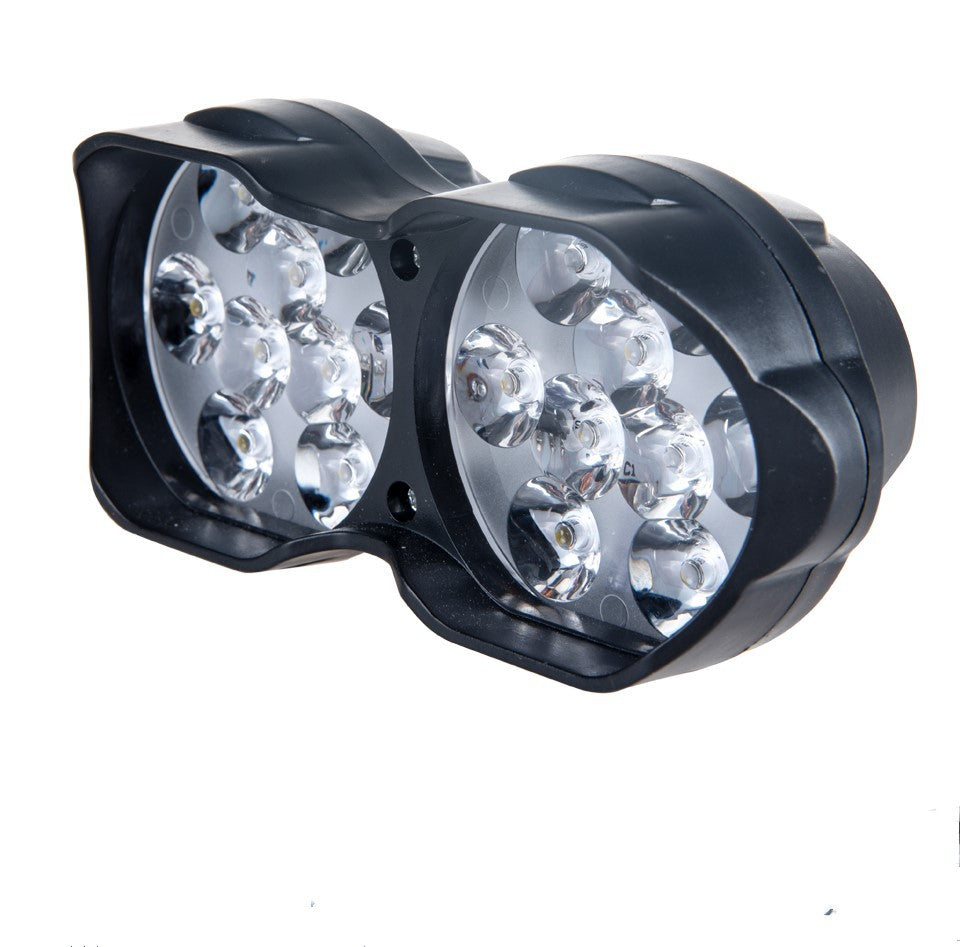 L15 Motorcycle LED Headlights 9 Beads 18 Beads Double Spotlight
