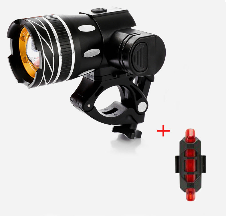 Bicycle LED Headlight Aluminum Alloy Durable Front Light