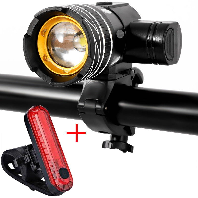 Bicycle LED Headlight Aluminum Alloy Durable Front Light