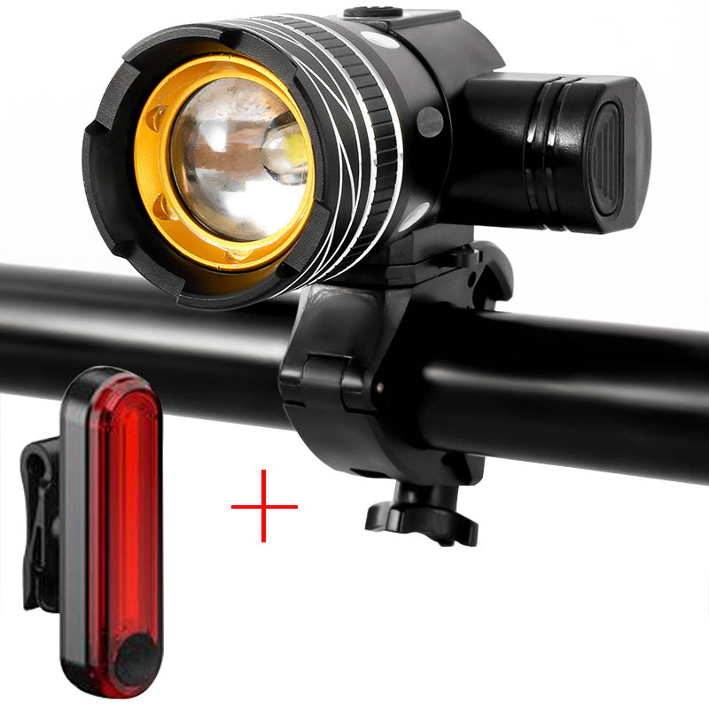 Bicycle LED Headlight Aluminum Alloy Durable Front Light