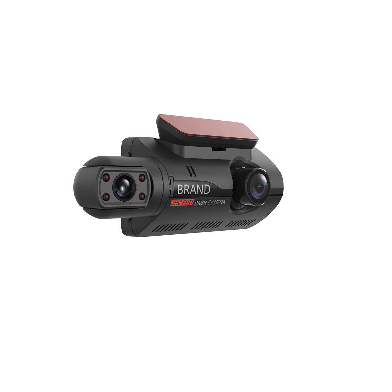 Hidden Dash Cam 3-Inch IPS Screen Front HD Rear Night Vision Recording