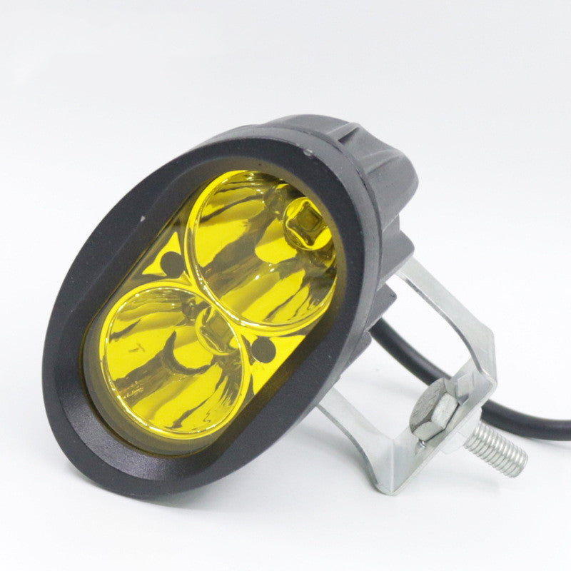 Motorcycle LED Spotlight Electric Car Headlight Battery Powered