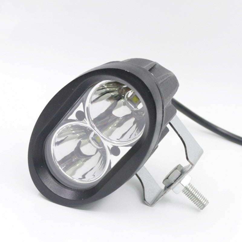 Motorcycle LED Spotlight Electric Car Headlight Battery Powered