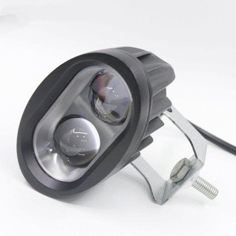 Motorcycle LED Spotlight Electric Car Headlight Battery Powered