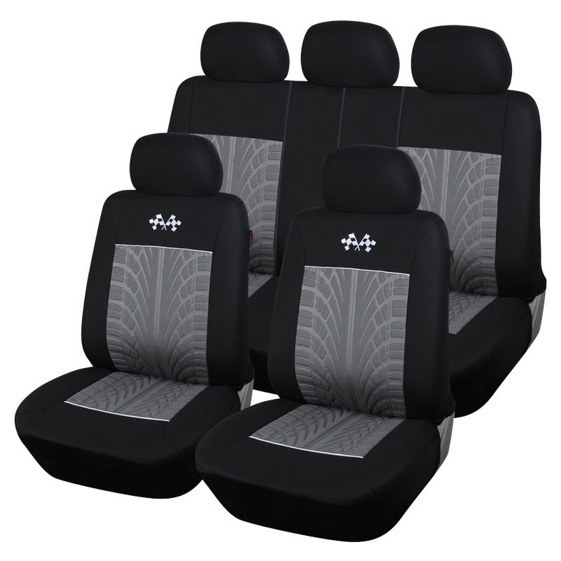 5-Seater Car Seat Cover Universal Full Set Interior Protector