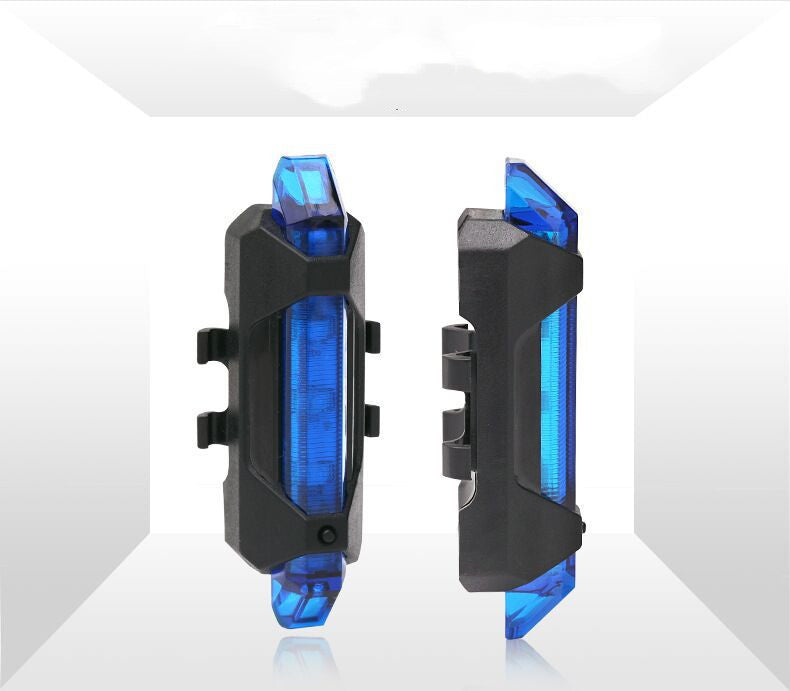 USB Rechargeable Bike Bicycle LED Light Front & Rear Safety Set