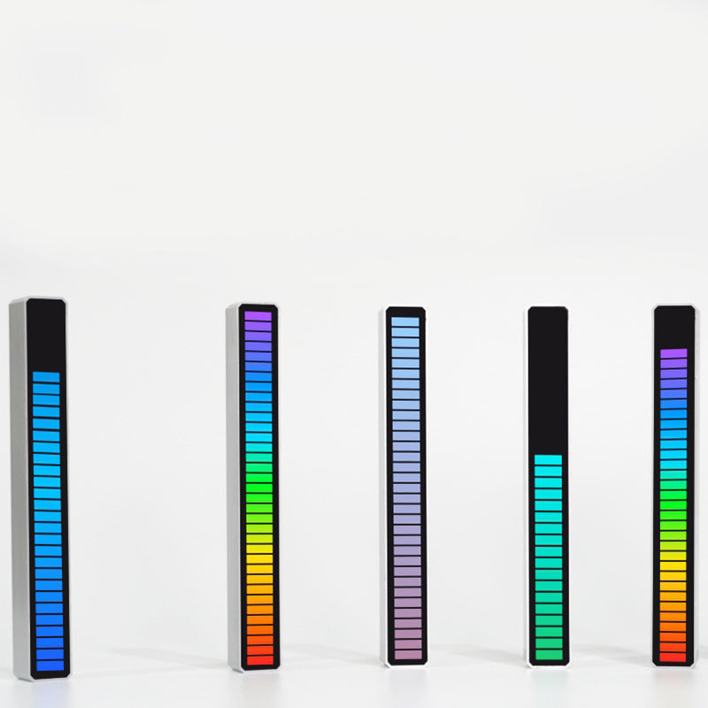 RGB Voice Activated Music Rhythm Light 32 LED Car Ambient Lamp