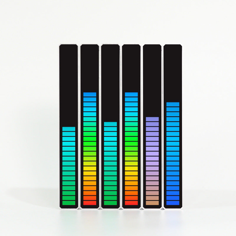 RGB Voice Activated Music Rhythm Light 32 LED Car Ambient Lamp
