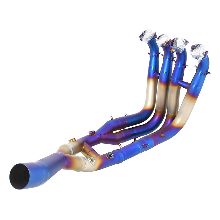 Titanium Alloy Exhaust Pipe for S1000RR S1000R Motorcycles