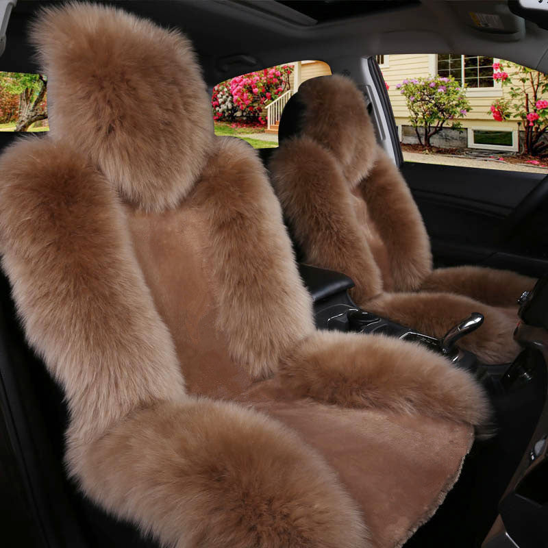 Winter Car Seat Cushion Soft Warm Comfortable Interior Pad