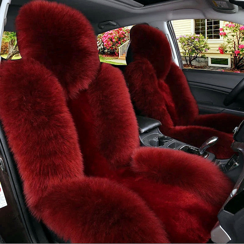 Winter Car Seat Cushion Soft Warm Comfortable Interior Pad