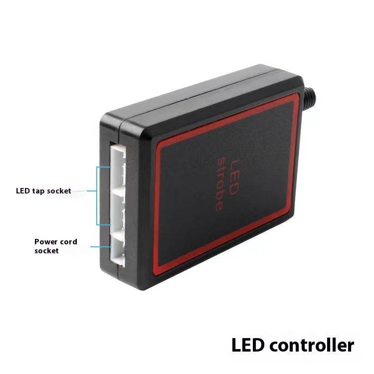 Wireless Remote Control Car Strobe Light 16LED Emergency Warning Light
