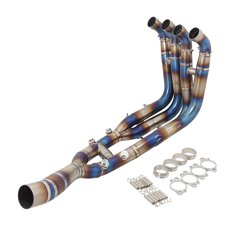 Titanium Alloy Exhaust Pipe for S1000RR S1000R Motorcycles