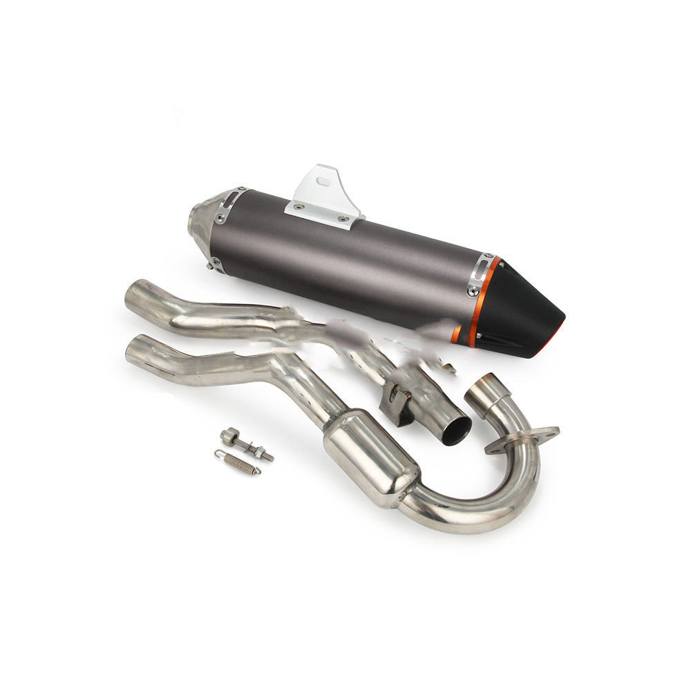Off-Road Motorcycle Full Exhaust Pipe Tail Section Modified