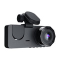 3 Channel Dash Cam Front Inside Rear Car DVR Recorder
