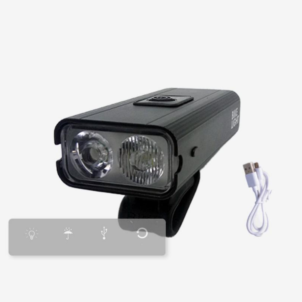 Mountain Bike Night Lights USB Rechargeable LED Light