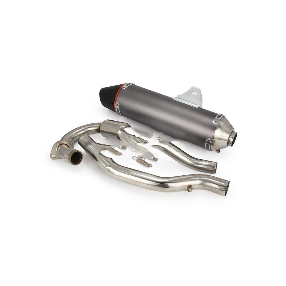 Off-Road Motorcycle Full Exhaust Pipe Tail Section Modified